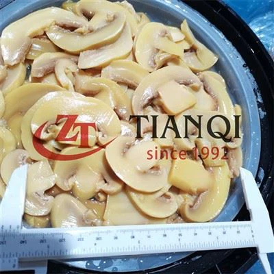 Champignon a fette economico in salamoia in fusto